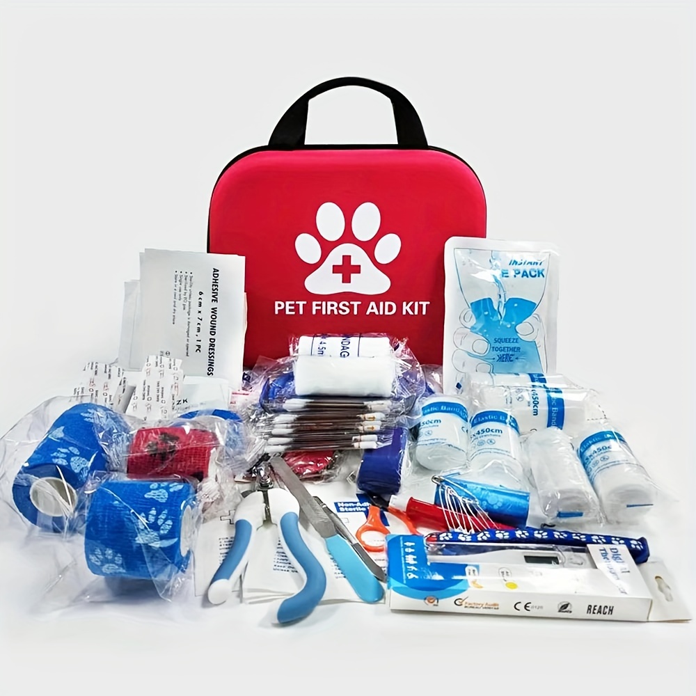 Pet Supplies First - 127. Компактная аптечка первой помощи для