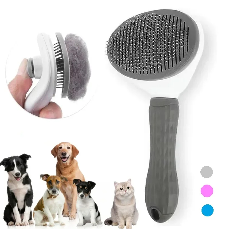 Pet Supplies Dropshipping - Щетка для собак и кошек, самоочищающаяся,