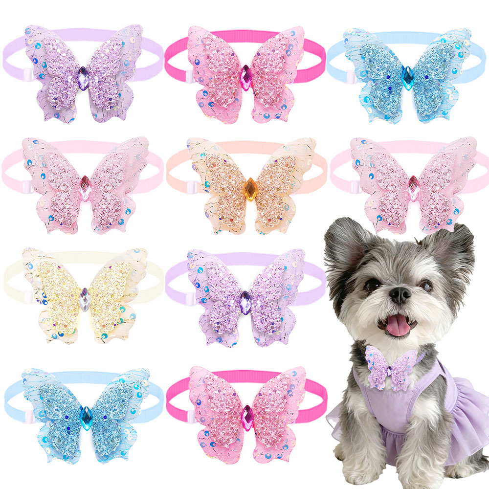 Pet Supplies Co - 50 шт. бантиков для собак, весенне-летние