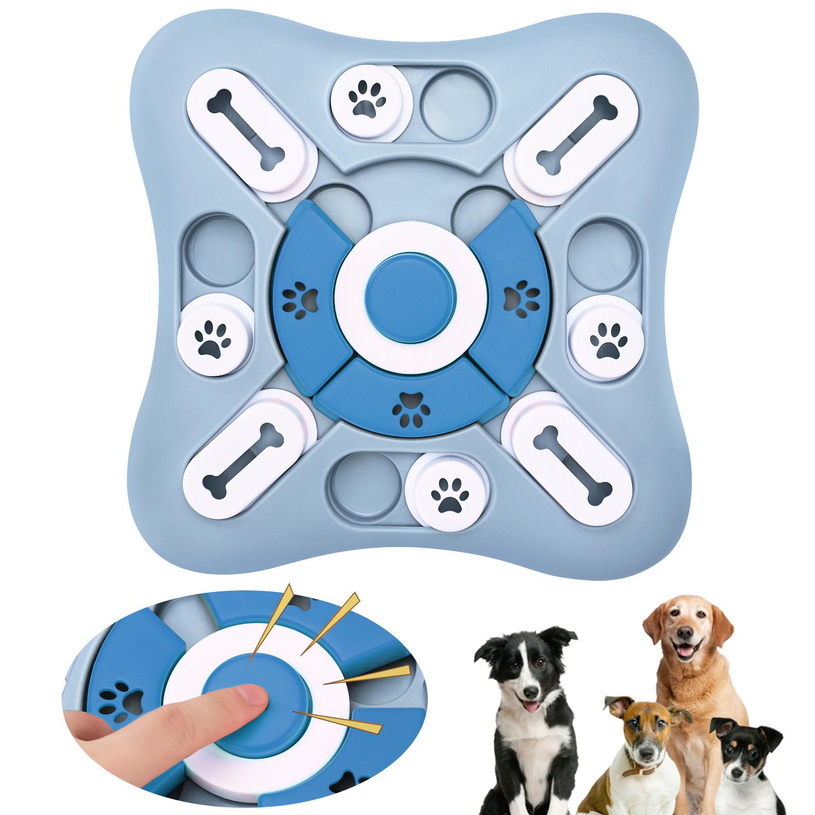 Dog Treat Puzzle Toy - Игрушки для собак, медленная кормушка, интерактивный