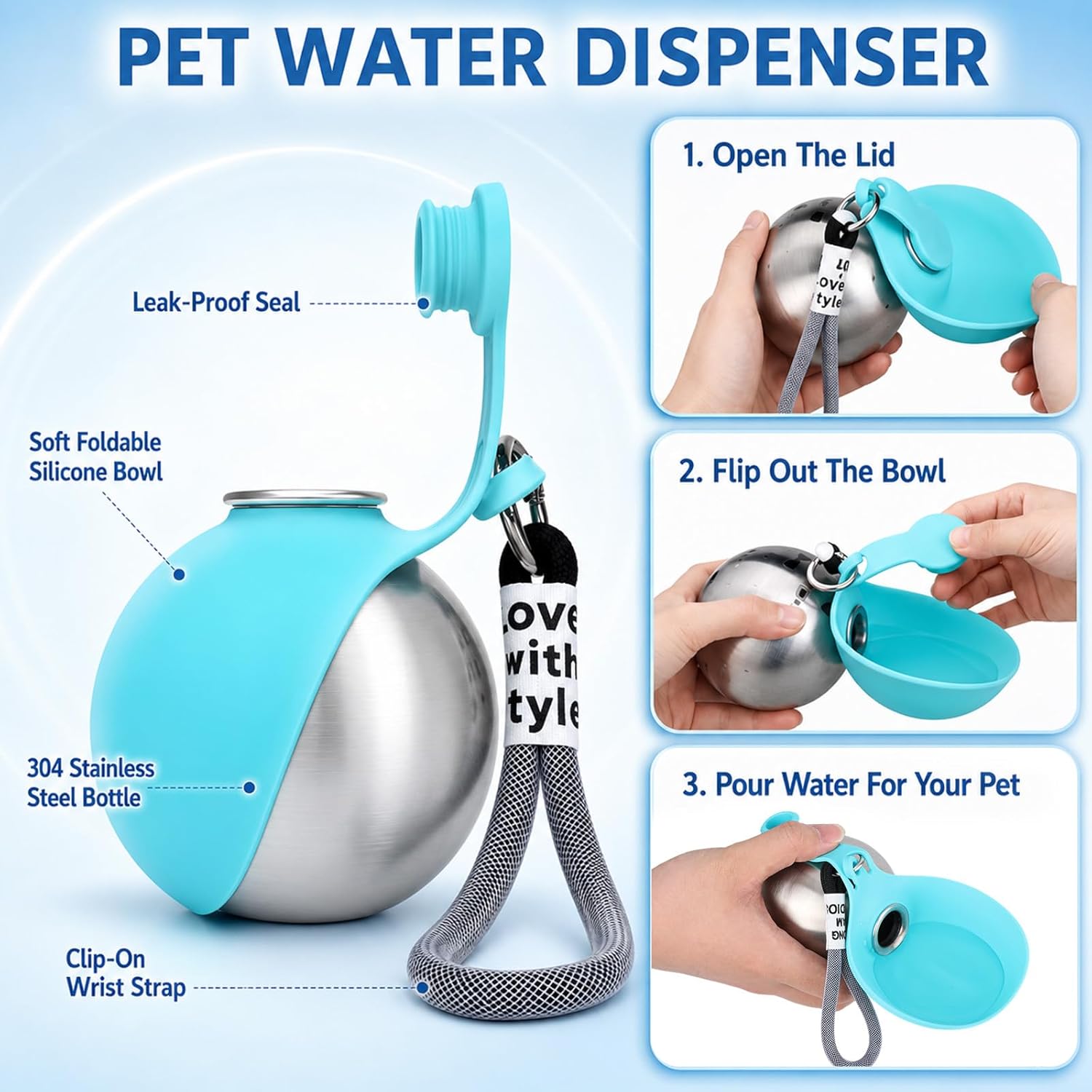 Портативная бутылка для воды д – обзор и цена Pet Supplies Co