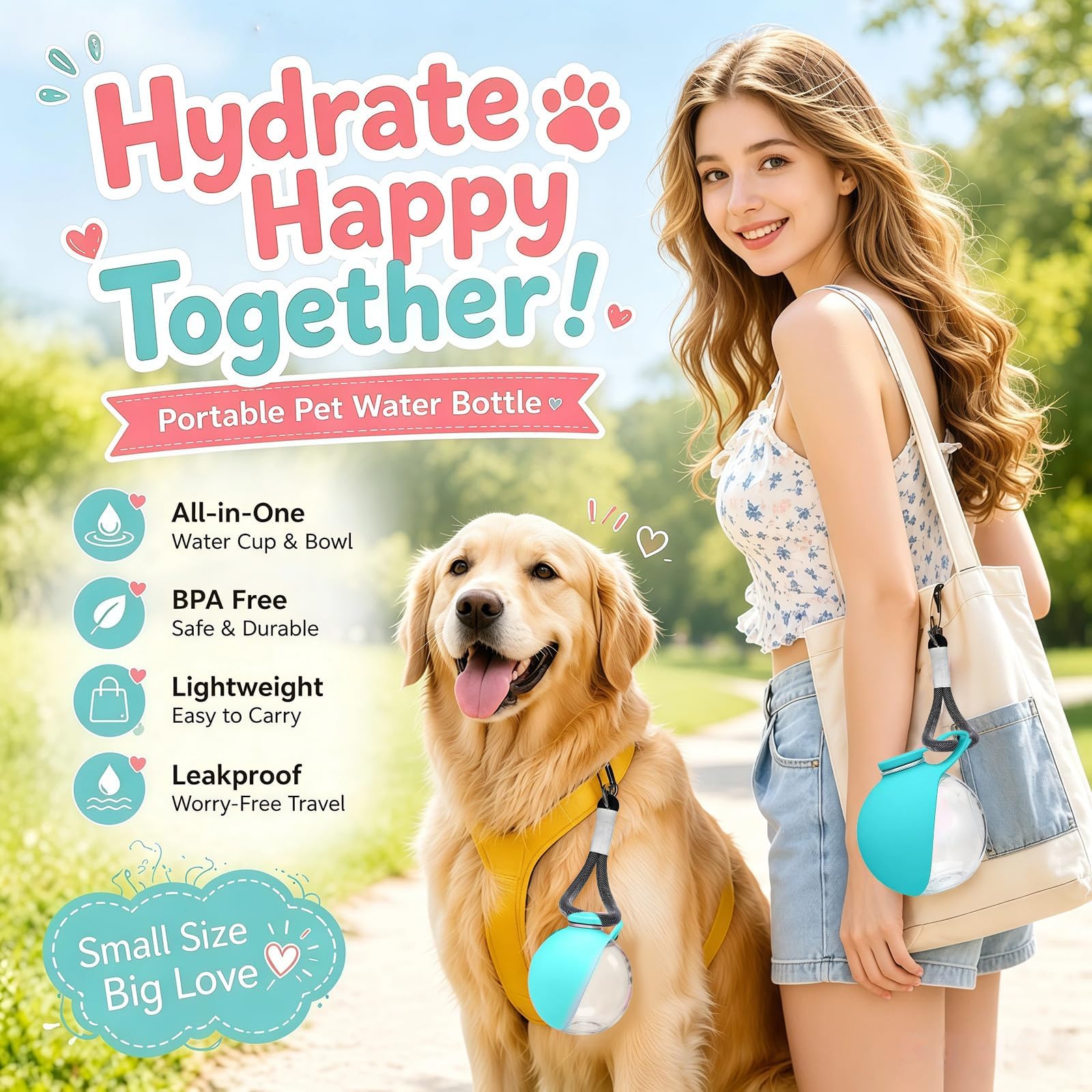 Новая портативная бутылка для  – обзор и цена Pet Supplies Dropshipping